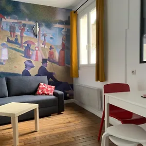  Appartement Perfect For 2 Adults And 1 Kid, And Up To 2 Kids - Jourdain 20e, 25mn To Louvre Via Line M11